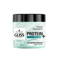 Питательная капиллярная маска Gliss Protein Schwarzkopf Нормальные волосы (400 ml) цена и информация | Средства для укрепления волос | pigu.lt