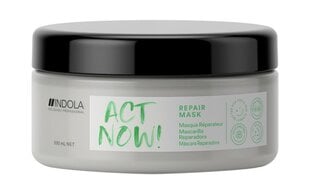 Plaukų kaukė Indola Repair Mask Act Now, pažeistiems plaukams, 200 ml kaina ir informacija | Priemonės plaukų stiprinimui | pigu.lt