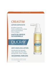 Plaukų losjonas Ducray Creastim, 2 x 30ml цена и информация | Средства для укрепления волос | pigu.lt