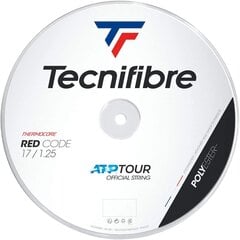 Teniso rakečių stygos Tecnifibre RED CODE 200m, 1,25mm kaina ir informacija | Lauko teniso prekės | pigu.lt