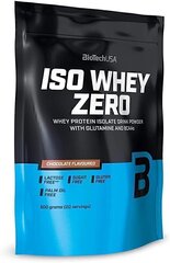 Baltymai Biotech Iso Whey Zero 500 g., sūdytos karamelės skonio kaina ir informacija | Baltymai | pigu.lt