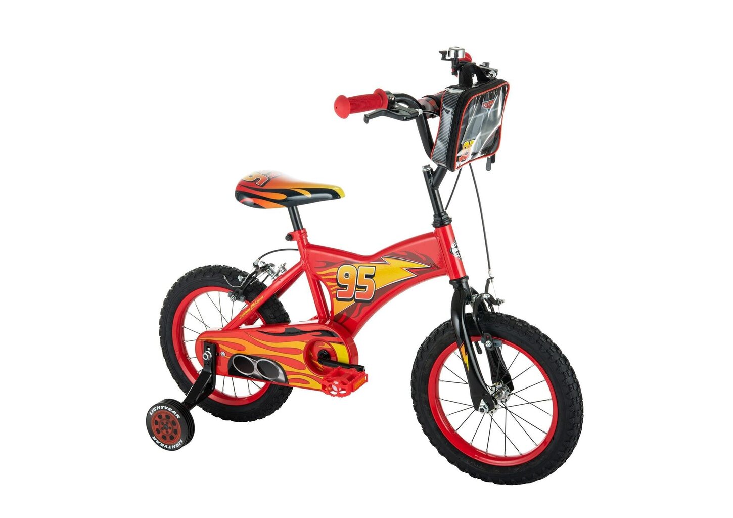 Vaikiškas dviratis Huffy Cars 14" цена и информация | Dviračiai | pigu.lt