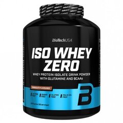 Baltymai Biotech Iso Whey Zero 2270 g, tiramisu skonio kaina ir informacija | Baltymai | pigu.lt