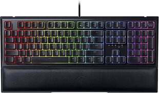 Žaidimų Klaviatūra Razer Ornata Chroma V2 RGB - DE layout kaina ir informacija | Klaviatūros | pigu.lt