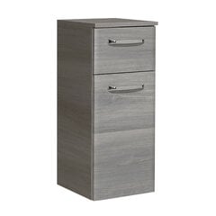 Нижний шкаф в ванную 328 серый цена и информация | Шкафчики для ванной | pigu.lt