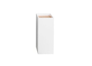 Нижний шкаф в ванную 947 белый глянцевый / дуб цена и информация | Шкафчики для ванной | pigu.lt