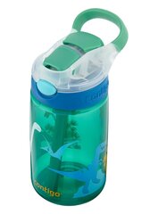 Детская бутылка Contigo Gizmo Flip - Jungle Green Dino 2115035, 414 мл цена и информация | Фляги для воды | pigu.lt
