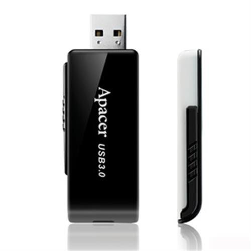 APACER Flash Drive AH350 32GB USB 3.0, Juodas kaina ir informacija | USB laikmenos | pigu.lt