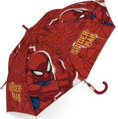 Зонтик Marvel Spider Man SM13267-2, красный цена и информация | Аксессуары для детей | pigu.lt