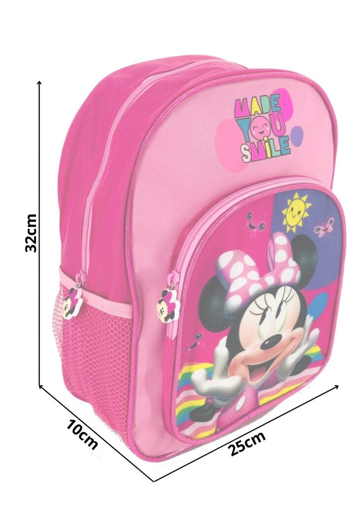 Kuprinė Setino Disney Minnie Pink 21612201 3 цена и информация | Kuprinės mokyklai, sportiniai maišeliai | pigu.lt