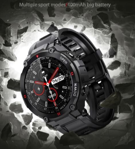 Senbono Max6 Black kaina ir informacija | Išmanieji laikrodžiai (smartwatch) | pigu.lt