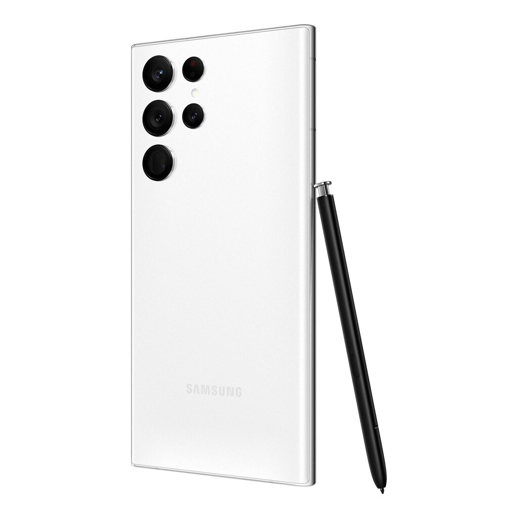 Telefonas Samsung Galaxy S22 Ultra 5G 12/256GB Phantom White SM-S908BZWG  kaina | pigu.lt