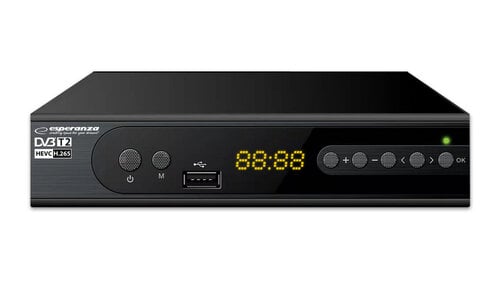 ТВ-приемник Esperanza EV106R цена и информация | Видеопроигрыватели | pigu.lt