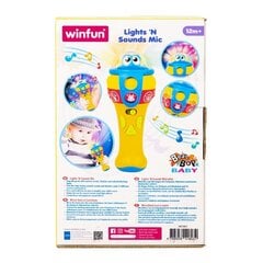 Музыкальная игрушка Микрофон Winfun 12м+ цена и информация | Игрушки для малышей | pigu.lt