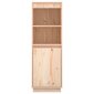 vidaXL Komoda, 37x34x110cm, pušies medienos masyvas kaina ir informacija | Svetainės spintelės | pigu.lt