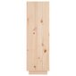 vidaXL Komoda, 37x34x110cm, pušies medienos masyvas цена и информация | Svetainės spintelės | pigu.lt