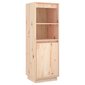 vidaXL Komoda, 37x34x110cm, pušies medienos masyvas цена и информация | Svetainės spintelės | pigu.lt