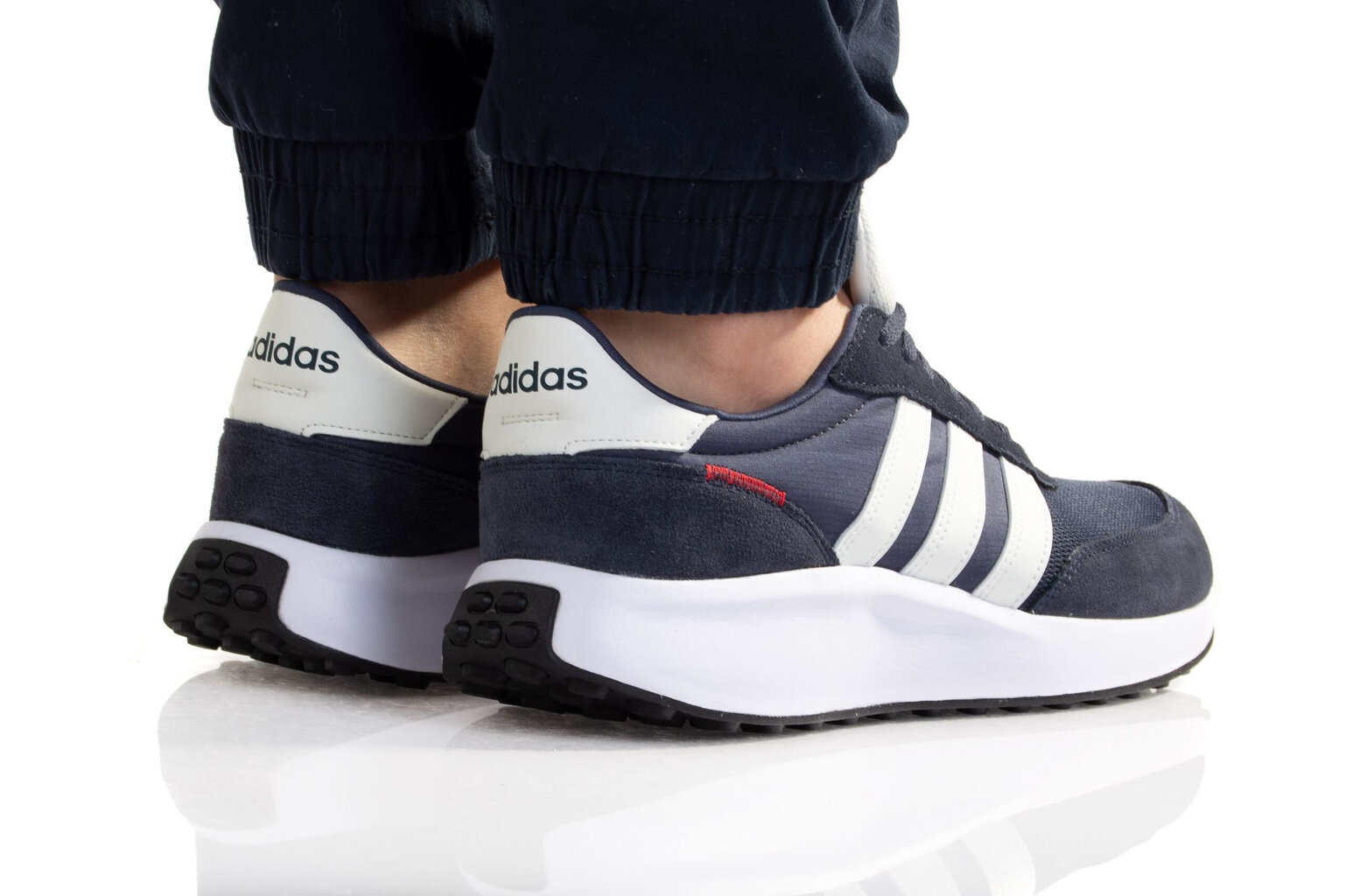 Sportiniai batai vyrams Adidas Run 70S GX3091, mėlyni kaina ir informacija | Kedai vyrams | pigu.lt