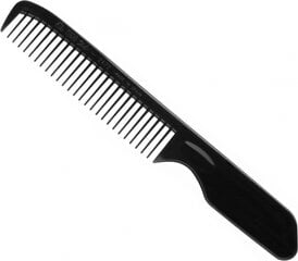 Расческа Eurostil Professional, 20 см, черная, 1 шт. цена и информация | Расчески, щетки для волос, ножницы | pigu.lt