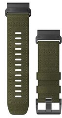 Garmin QuickFit 26mm Nailono dirželis Ranger Green kaina ir informacija | Išmaniųjų laikrodžių ir apyrankių priedai | pigu.lt