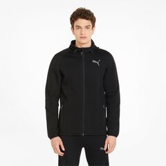 Džemperis vyrams Puma Evostripe Full-Zip, juodas kaina ir informacija | Džemperiai vyrams | pigu.lt