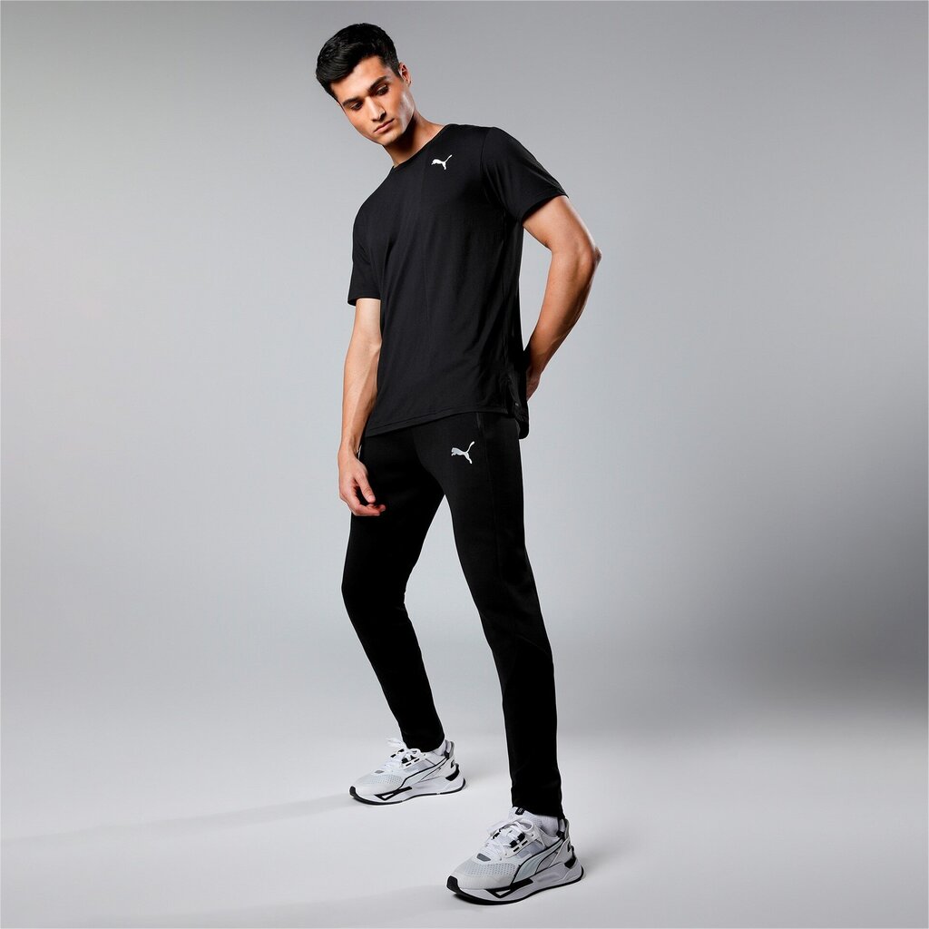 Sportinės kelnės vyrams Puma Evostripe Pants, juodos kaina ir informacija | Sportinė apranga vyrams | pigu.lt