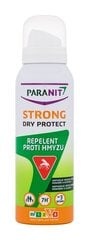 Защитный спрей от комаров Paranit Strong Dry Protect, 125 мл цена и информация | Защита от комаров, клещей | pigu.lt