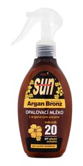 Įdegio losjonas Vivaco SUN su argano aliejumi SPF 20 purškiamas 200 ml kaina ir informacija | Kremai nuo saulės | pigu.lt