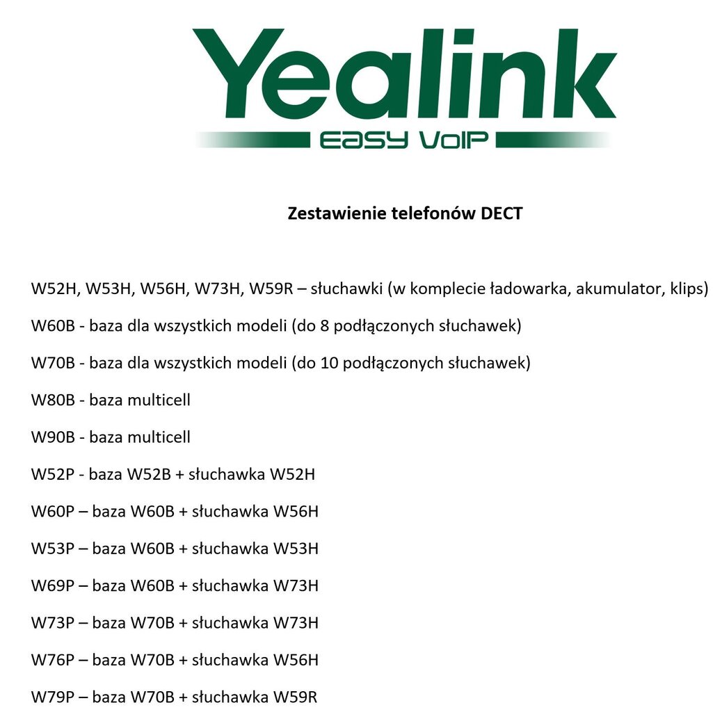 Yealink W70B kaina ir informacija | Stacionarūs telefonai | pigu.lt