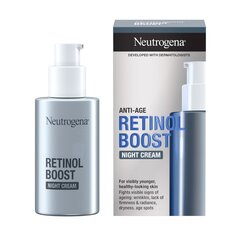 Naktinis veido kremas Neutrogena Retinol Boost 50 ml kaina ir informacija | Veido kremai | pigu.lt