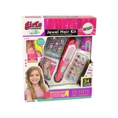 Papuošalų plaukams rinkinys, rožinis kaina ir informacija | Žaislai mergaitėms | pigu.lt
