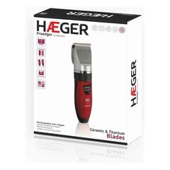 Машинка для стрижки волос Haeger Proedger цена и информация | Косметика и средства для бритья | pigu.lt