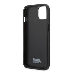 Karl Lagerfeld Monogram Ikonik чехол for iPhone 13 mini Black цена и информация | Чехлы для телефонов | pigu.lt