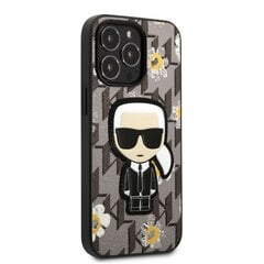 Karl Lagerfeld Ikonik Flower чехол for iPhone 13 Pro Grey цена и информация | Чехлы для телефонов | pigu.lt