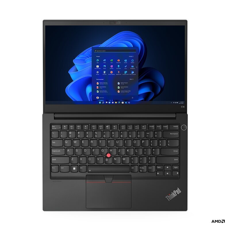 Lenovo ThinkPad E14 14 " 1920x1080 AMD Ryzen 5 8 GB SSD 256 GB цена и информация | Nešiojami kompiuteriai | pigu.lt