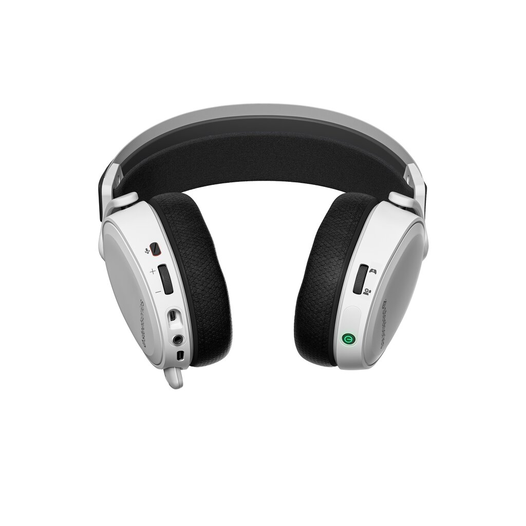 SteelSeries Arctis 7+ White kaina ir informacija | Ausinės | pigu.lt