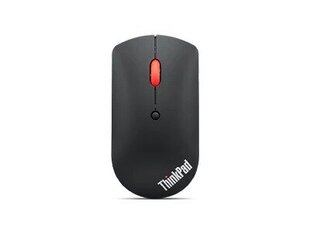 Lenovo ThinkPad Bluetooth Silent Mouse w/o battery Black цена и информация | Мыши | pigu.lt