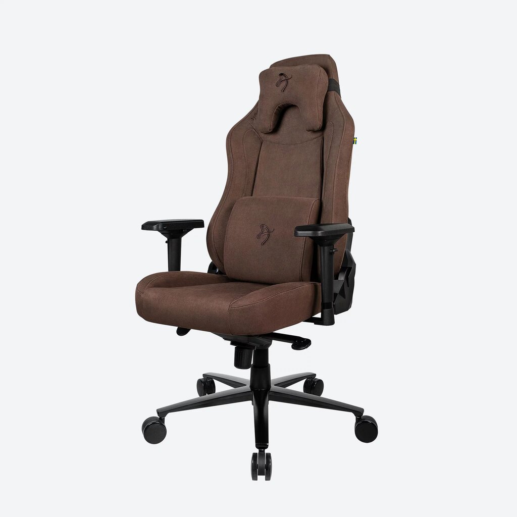 Arozzi Fabric Gaming Chair Vernazza Supersoft Brown цена и информация | Biuro kėdės | pigu.lt