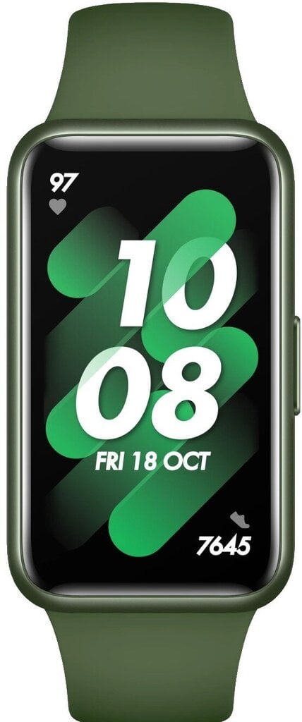 Huawei Band 7, green 55029075 kaina ir informacija | Išmaniosios apyrankės (fitness tracker) | pigu.lt