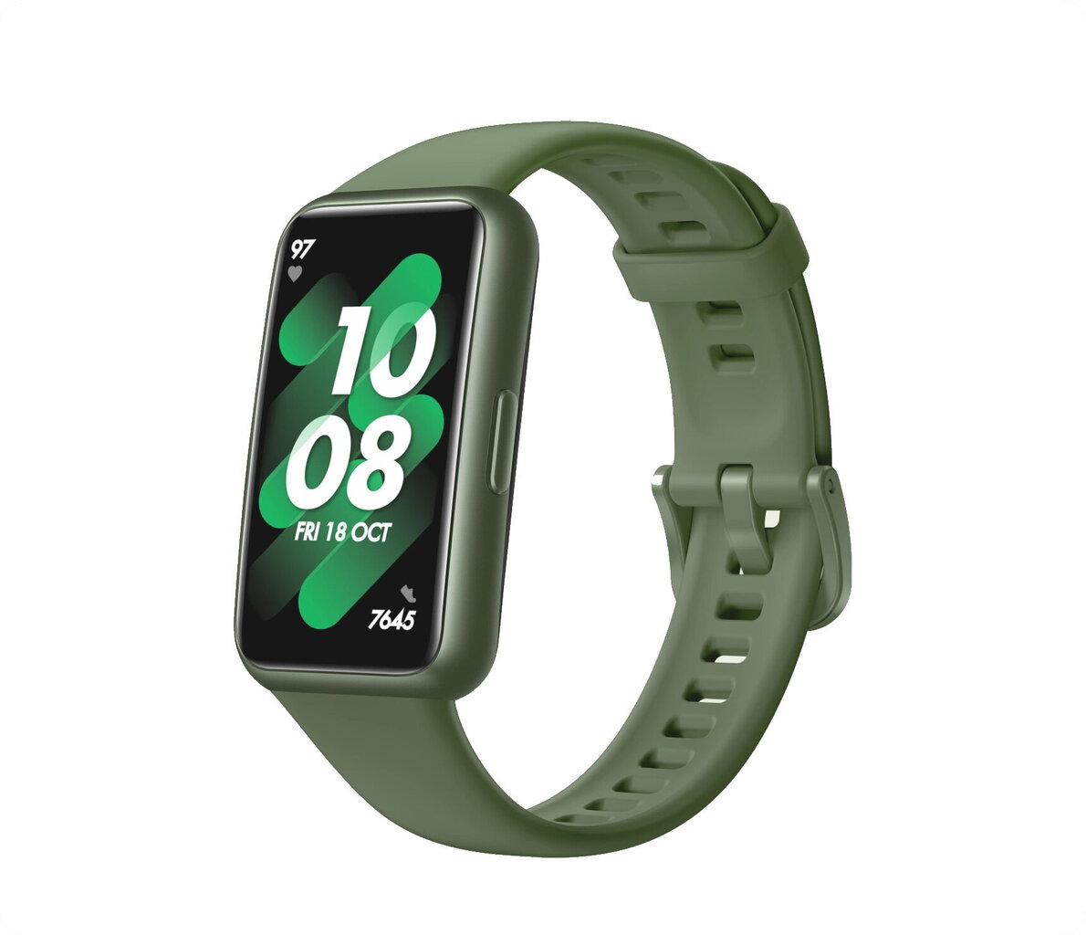 Huawei Band 7, green 55029075 kaina ir informacija | Išmaniosios apyrankės (fitness tracker) | pigu.lt