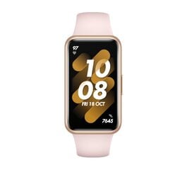 Huawei Band 7, pink 55029078 kaina ir informacija | Išmaniosios apyrankės (fitness tracker) | pigu.lt