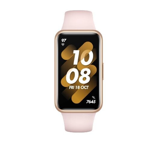 Huawei Band 7, pink 55029078 kaina ir informacija | Išmaniosios apyrankės (fitness tracker) | pigu.lt