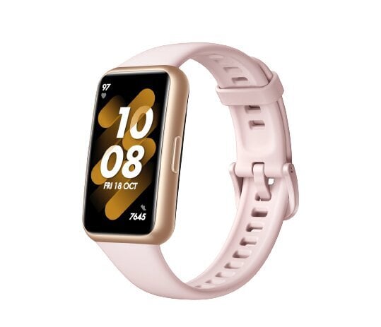 Huawei Band 7, pink 55029078 kaina ir informacija | Išmaniosios apyrankės (fitness tracker) | pigu.lt