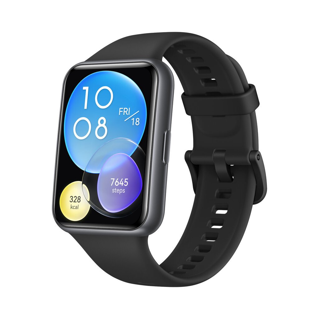 Huawei Watch Fit 2 Active Midnight Black kaina ir informacija | Išmaniosios apyrankės (fitness tracker) | pigu.lt