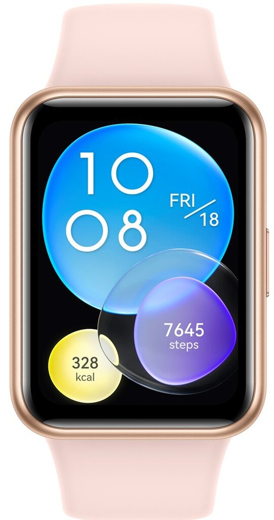 Huawei Watch Fit 2 Active Sakura Pink цена и информация | Išmaniosios apyrankės (fitness tracker) | pigu.lt