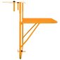 Balkono staliukas, 60x40 cm, geltonas kaina ir informacija | Lauko stalai, staliukai | pigu.lt
