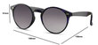 Apvalūs akiniai nuo saulės Label L2549 цена и информация | Akiniai nuo saulės moterims | pigu.lt