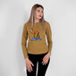 Moteriški marškinėliai ilgomis rankovėmis Alpinus Varena SI18021, rudi kaina ir informacija | Marškinėliai moterims | pigu.lt