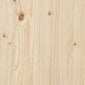 Lovos rėmas, 140x190cm, pušies medienos masyvas kaina ir informacija | Lovos | pigu.lt