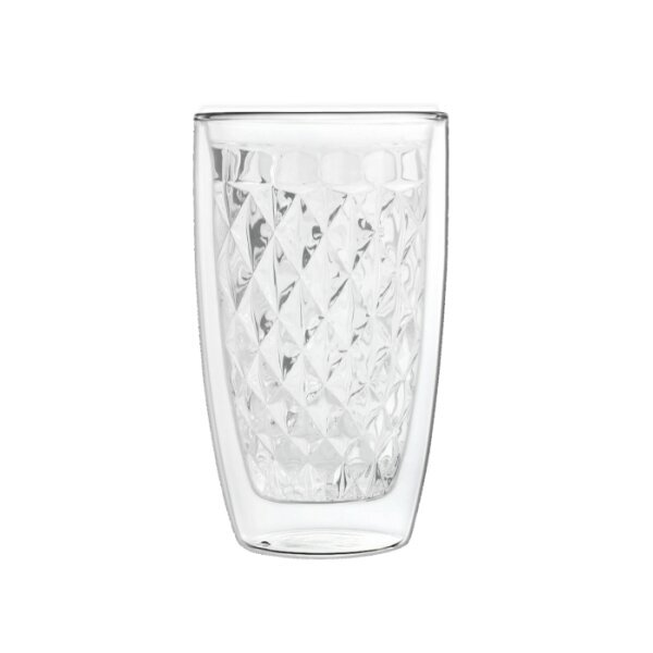 EzyStyle dvigubo stiklo stiklinės Diamond, 250 ml, 2 vnt.